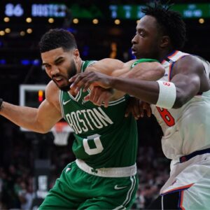 Jayson Tatum, Celtics v Knicks