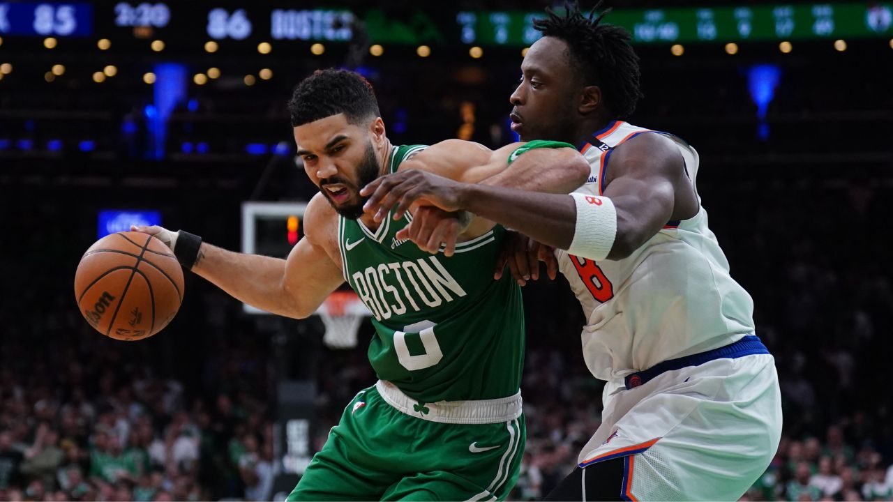 Jayson Tatum, Celtics v Knicks