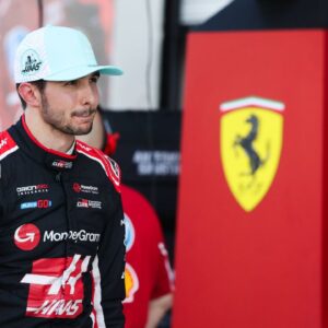 OCON Esteban (fra), Haas F1 Team VF-25, portrait Scuderia Ferrari illustration during the Formula 1 Crypto.com Miami Grand Prix 2025, 6th round of the 2025 FIA Formula One World Championship, WM, Weltmeisterschaft from May 2 to 4, 2025 on the Miami International Autodrome, in Miami Gardens, Florida, United States of America