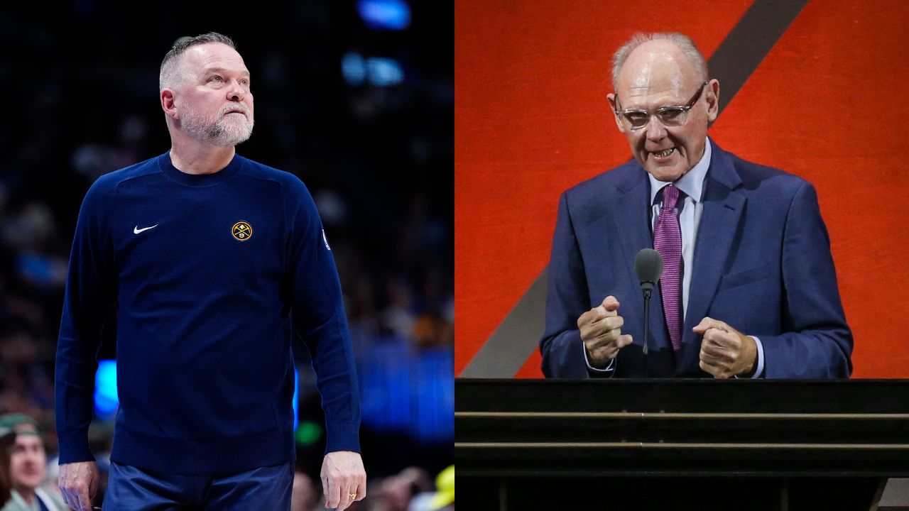 (L) Michael Malone (R) George Karl