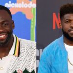 Draymond Green (L) and Emanuel Acho (R)