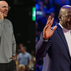 Jason Kidd (L), Michael Jordan (R)
