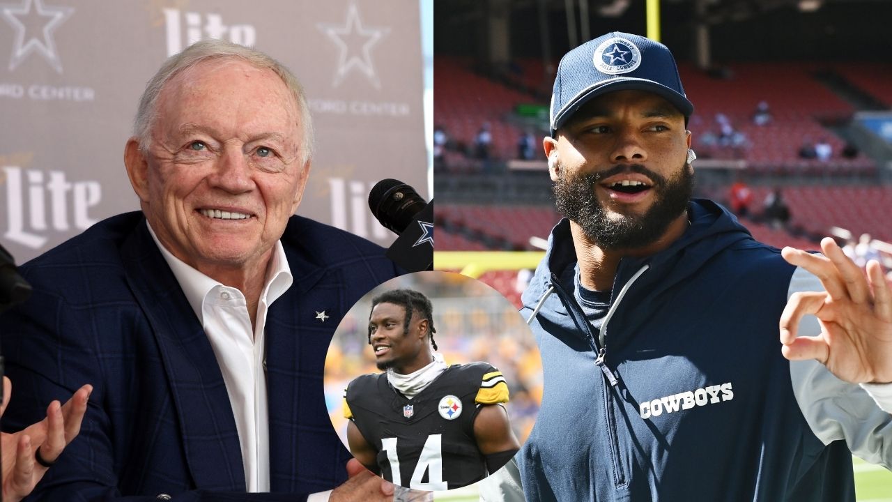 Jerry Jones, George Pickens, Dak Prescott
