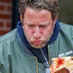 Barstool Sports founder and pizza influencer Dave Portnoy went on a four-shop tour of RI pizza places Thursday and stopped at Francesco's on Hope St. after owner Frank Schiavone got Portnoy's attention with some confident signage.