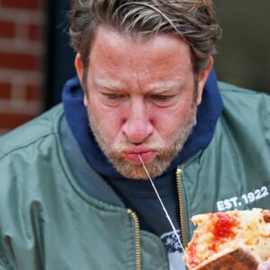 Barstool Sports founder and pizza influencer Dave Portnoy went on a four-shop tour of RI pizza places Thursday and stopped at Francesco's on Hope St. after owner Frank Schiavone got Portnoy's attention with some confident signage.