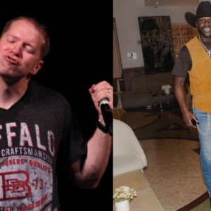 Gary Owen (L), Floyd Mayweather (R)