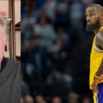 Michael Rapaport (L) and LeBron James (R)