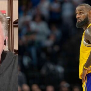 Michael Rapaport (L) and LeBron James (R)