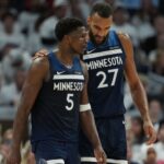 Anthony Edwards and Rudy Gobert, Minnesota Timberwolves