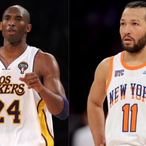 Kobe Bryant (L) and Jalen Brunson (R)