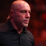 UFC announcer Joe Rogan during UFC 300 at T-Mobile Arena.