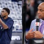 Anthony Edwards (L) and Charles Barkley (R)