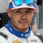 Arrow McLaren driver Kyle Larson (17) on Tuesday, May 13, 2025, during a practice for the 109th running of the Indianapolis 500 at Indianapolis Motor Speedway.