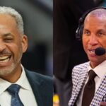 Dell Curry (L), Reggie Miller (R)