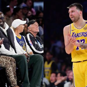 Kevin Garnett (L), Luka Doncic (R)