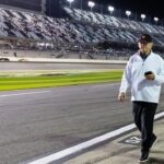 NASCAR Cup Series team owner Joe Gibbs during qualifying for the Daytona 500 at Daytona International Speedway.