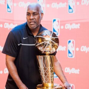 NBA, Basketball Herren, USA legend and former Seattle Supersonics guard Gary Payton visits Lithuania. Vilnius Lithuania 20230421LB082424