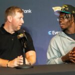 Liam Coen and Travis Hunter