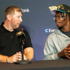 Liam Coen and Travis Hunter