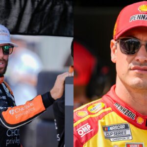 Ross Chastain and Joey Logano