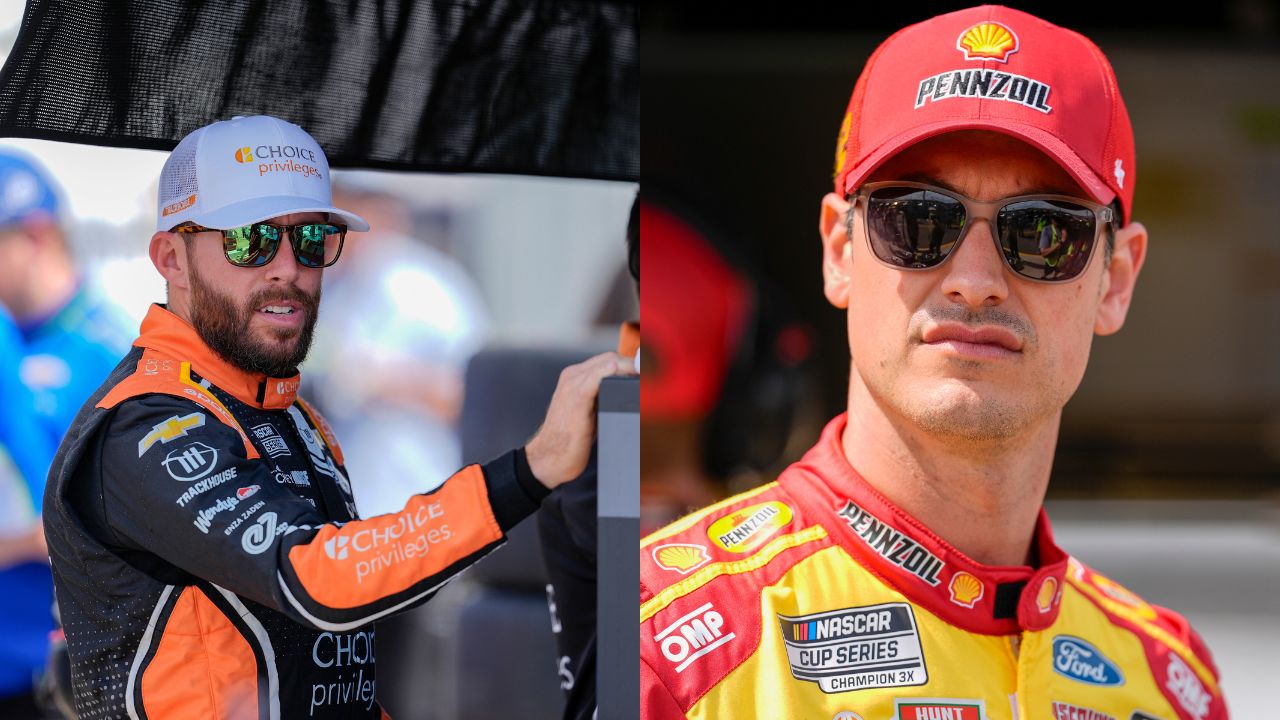 Ross Chastain and Joey Logano