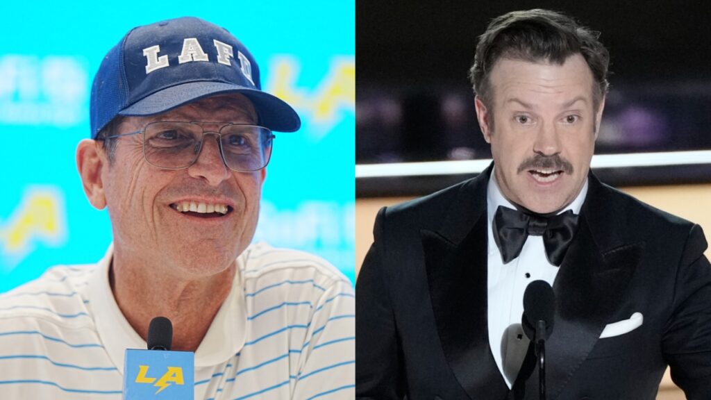 Jim Harbaugh, Jason Sudeikis