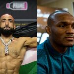 Belal Muhammad (L), Kamaru Usman (R)