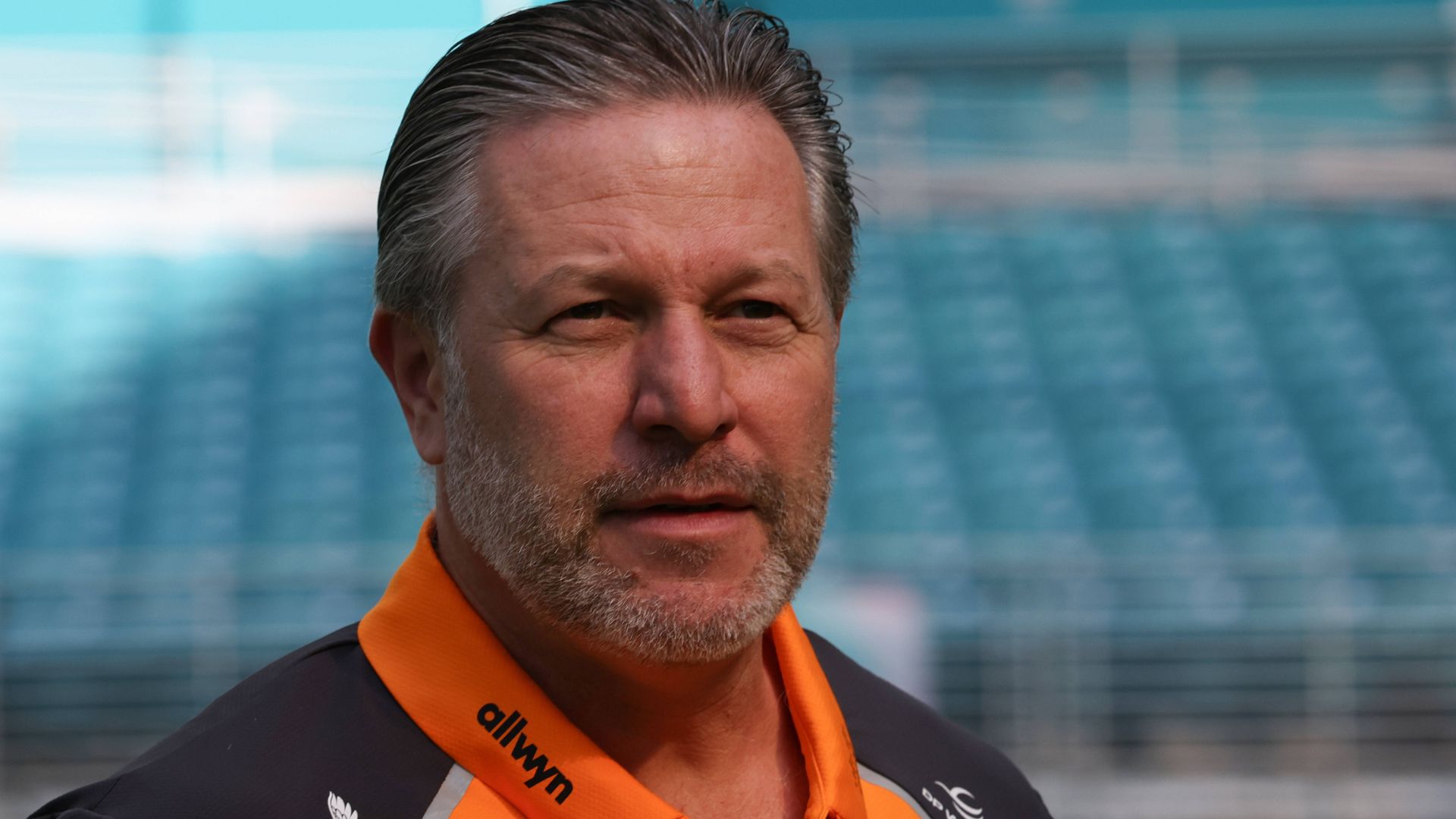 FORMULE 1 : Grand Prix de Miami 2025 - 03 05 2025 Zak Brown (USA) McLaren F1 Team C.E.O
