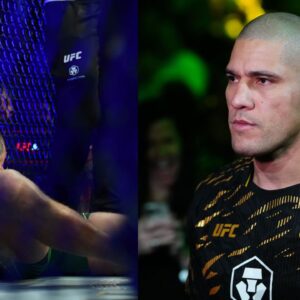 Conor McGregor (L), Alex Pereira (R)