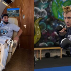 Arman Tsarukyan (L), Paddy Pimblett (R)