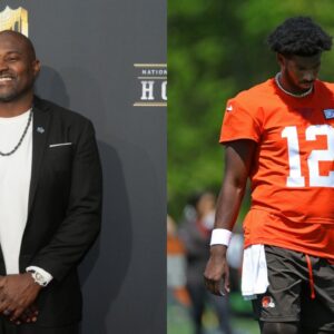 Marcellus Wiley and Shedeur Sanders