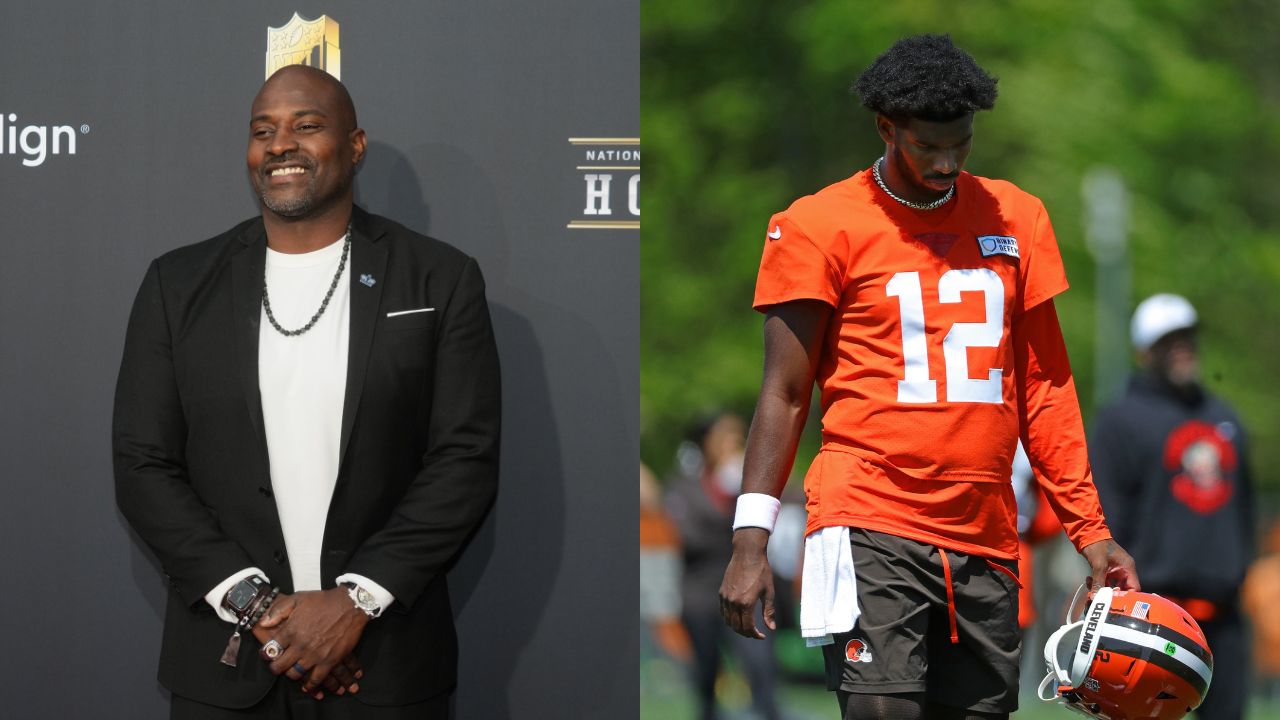 Marcellus Wiley and Shedeur Sanders