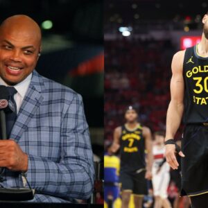 Charles Barkley (L), Steph Curry (R)