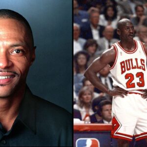 Craig Hodges (L), Michael Jordan (R)