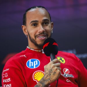 F1 - PRE-SEASON TESTING 2025 - BAHRAIN HAMILTON Lewis (gbr), Scuderia Ferrari SF-25, portrait press conference
