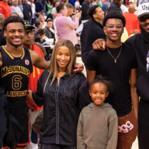 LeBron James family
