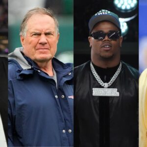 Rob Gronkowski, Bill Belichick, Abdul Carter, Lawrence Taylor