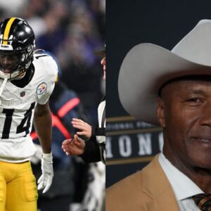 George Pickens and Mel Blount