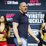 UFC CEO Dana White during weigh-ins for UFC Fight Night at Amalie Arena.