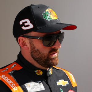 NASCAR Cup Series driver Austin Dillon (3) walks to the drivers meeting before the Daytona 500 at Daytona International Speedway.
