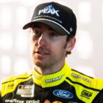 NASCAR Cup Series driver Ryan Blaney during Daytona 500 media day at Daytona International Speedway.