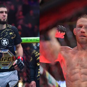 Islam Makhachev (L), Jack Della Maddalena (R)