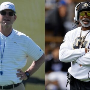 Jim Harbaugh, Deion Sanders