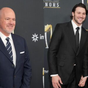 Rich Eisen, Josh Allen and Hailee Steinfeld