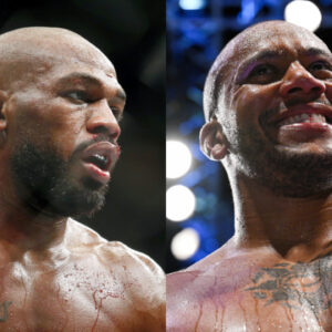 Jon Jones and Ciryl Gane