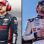 Justin Allgaier (L) and Ryan Blaney (R)