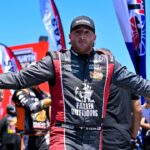 NASCAR Cup Series driver Ty Dillon (10) is introduced before the start of the Wurth 400 race at Texas Motor Speedway.