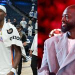 Shai Gilgeous-Alexander (L) and Dwayne Wade (R)