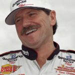 Dale Earnhardt Sr. of the Goodwrench Chevrolet car gets ready for the Checker Auto Parts/Dura Lube 500 at Phoenix International Raceway.