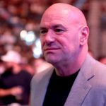 ; UFC CEO and president Dana White during UFC 303 at T-Mobile Arena.